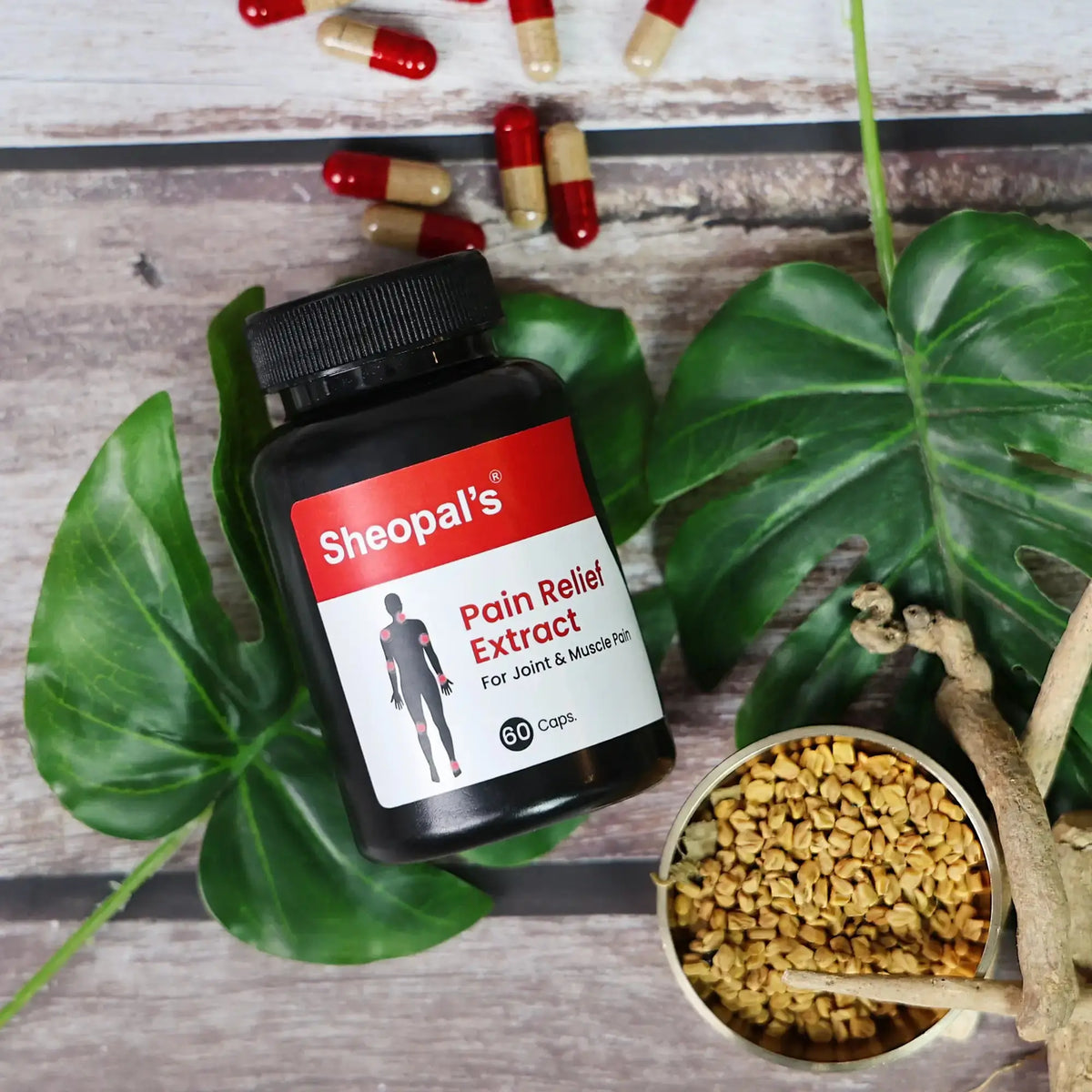 Sheopal Sheopal's Pain Relief Capsules to Relieve Joint & Muscle Pain – Sheopals