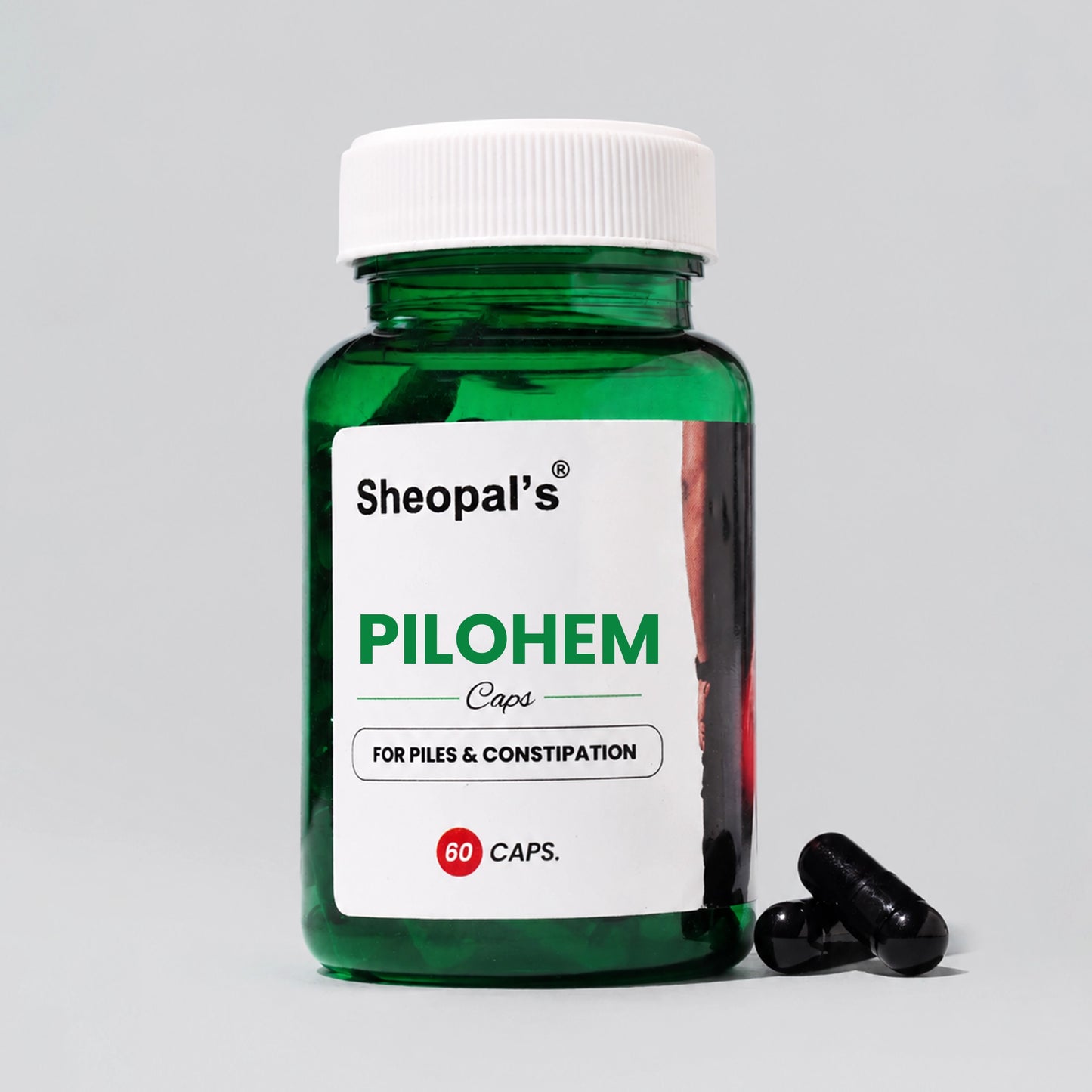 Sheopal's Pilohem Capsules | Ayurvedic Capsules for Digestive Comfort & Gut Wellness