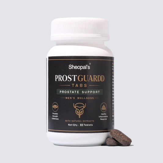 Sheopal’s ProstGuardd Tablets | Ayurvedic Support for Prostate Health | 60 Tablets
