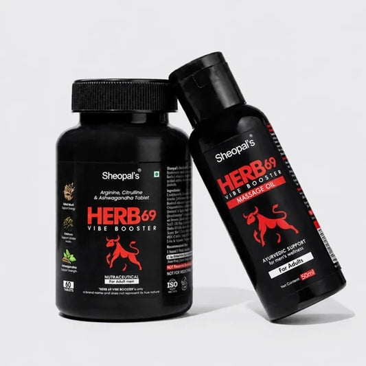 Herb69 Wellness Combo – Daily Energy, Stamina & Men's Wellness Support