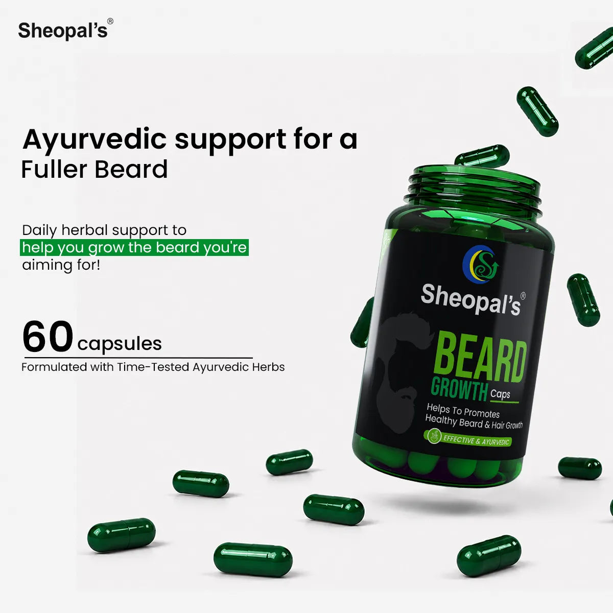 Beard Growth Capsules