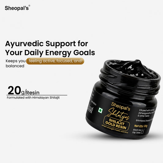 Shelatejas Shilajit Gold Resin
