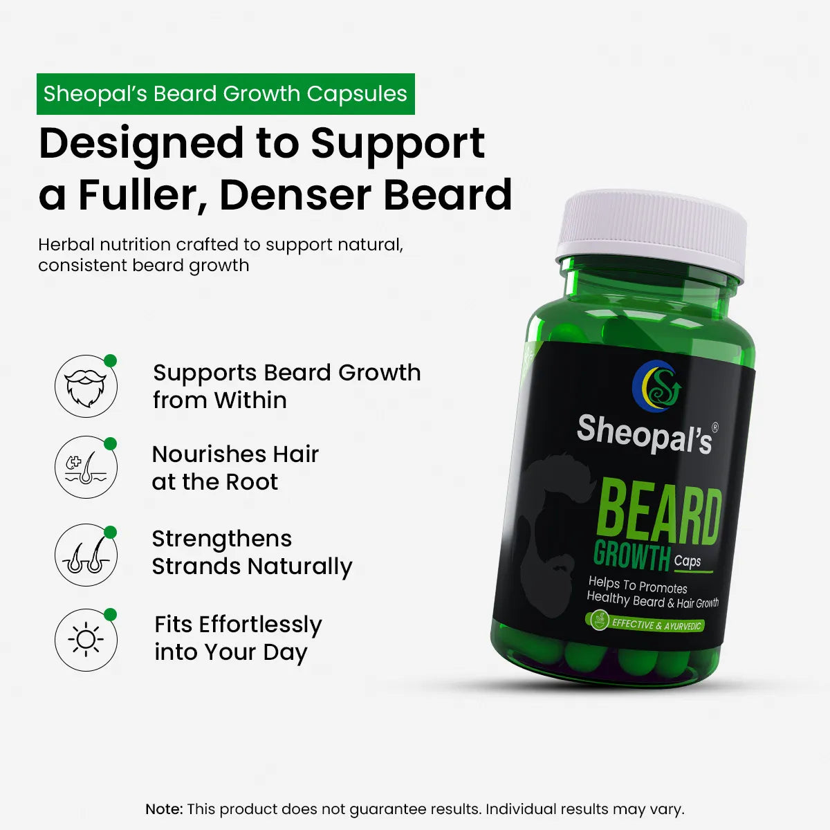  Beard Growth Capsules For Men