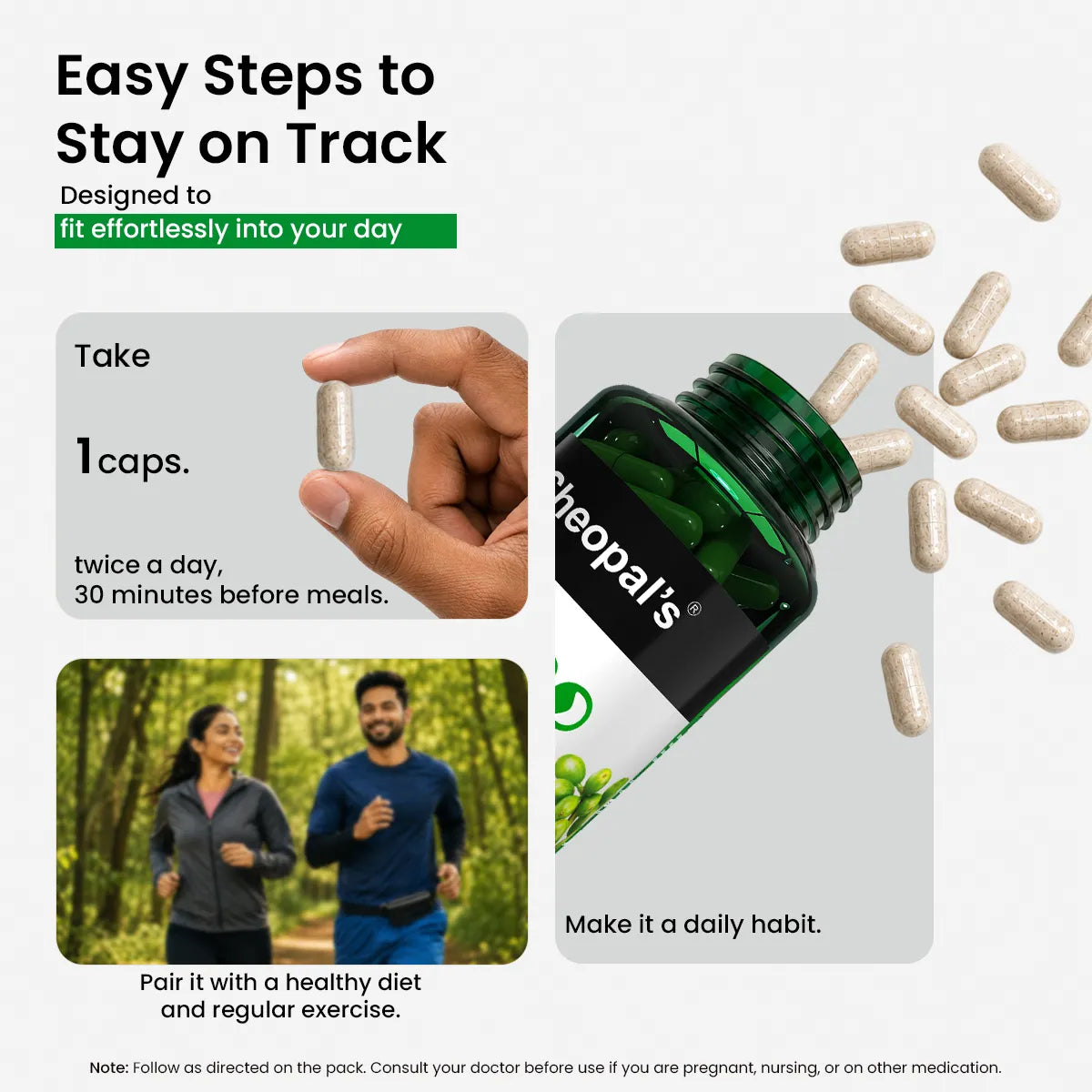Take 1 cap twice a day