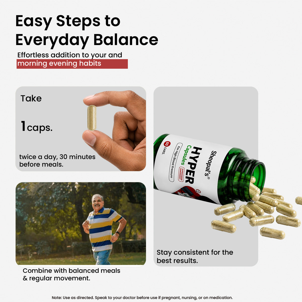 Sheopal's Hyper Capsules | Supports Cardiovascular Wellness