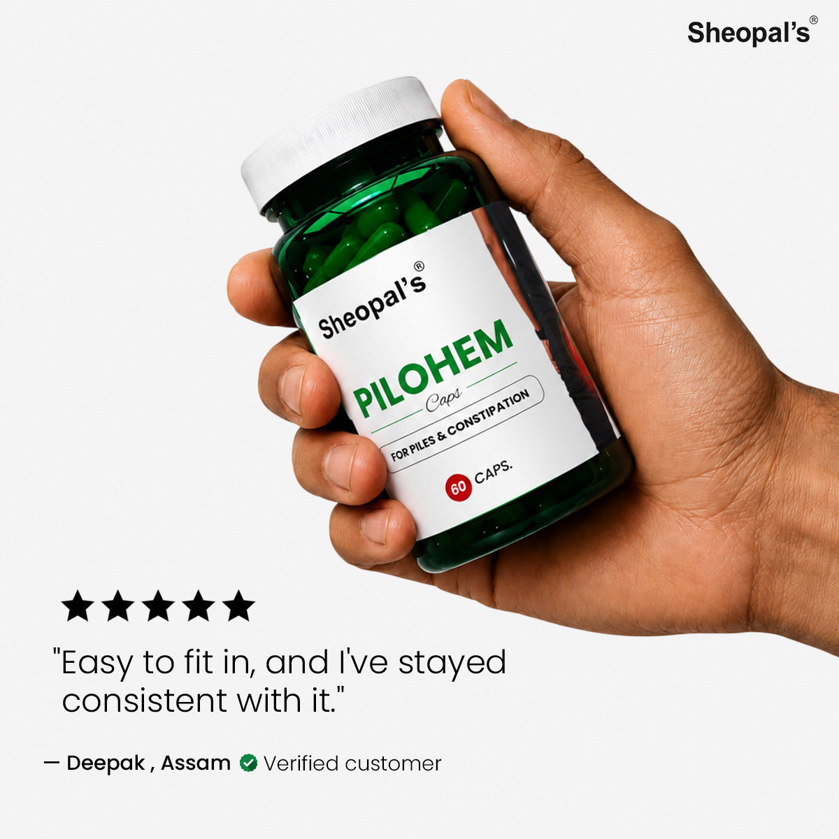 Pilohem Capsules | Ayurvedic Capsules for Digestive Comfort & Gut Wellness