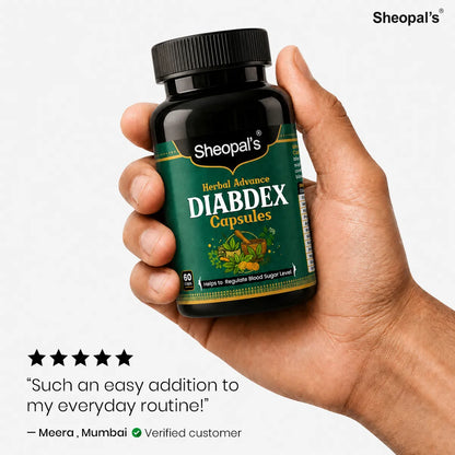 Herbal Advanced Diabdex Capsules | Ayurvedic Wellness Formula | 60 Capsules