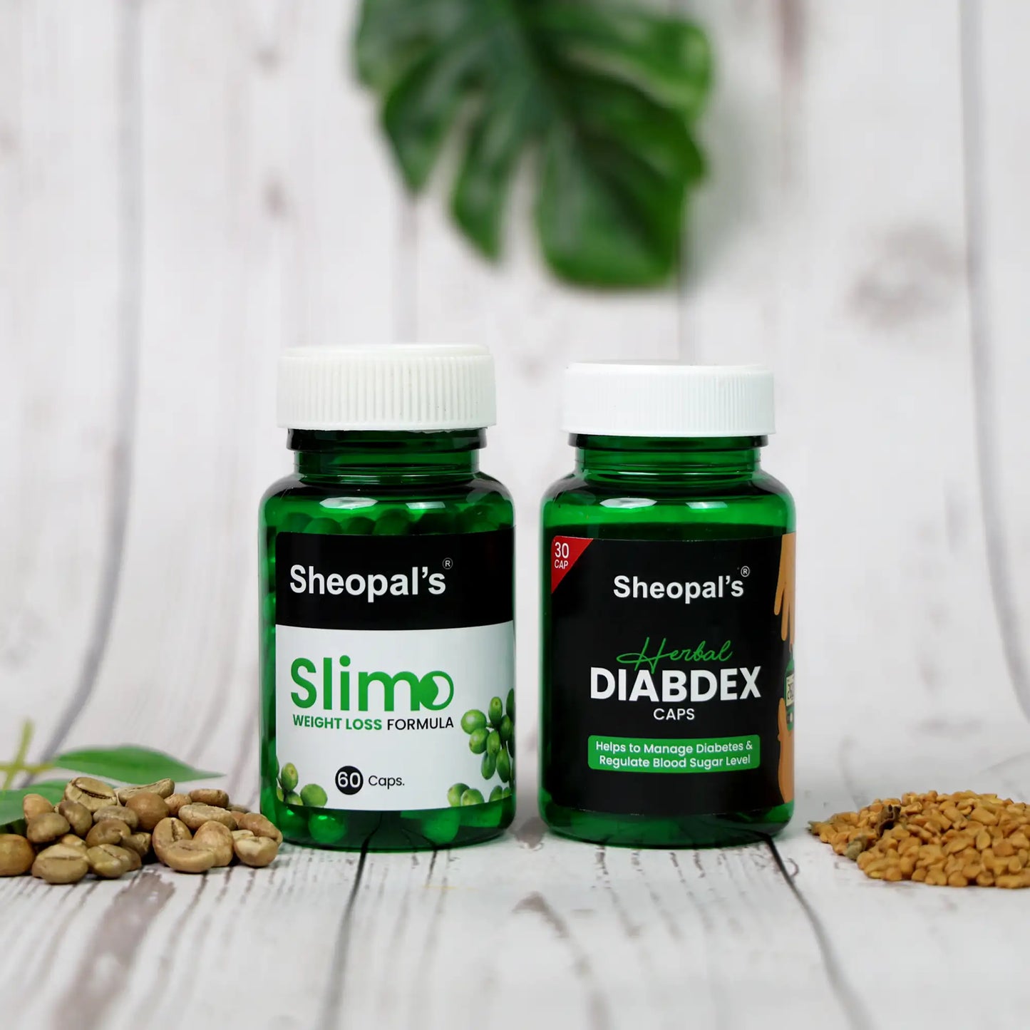 Diabdex & Slimo Ayurveda Capsule for Diabetes & Weight Loss
