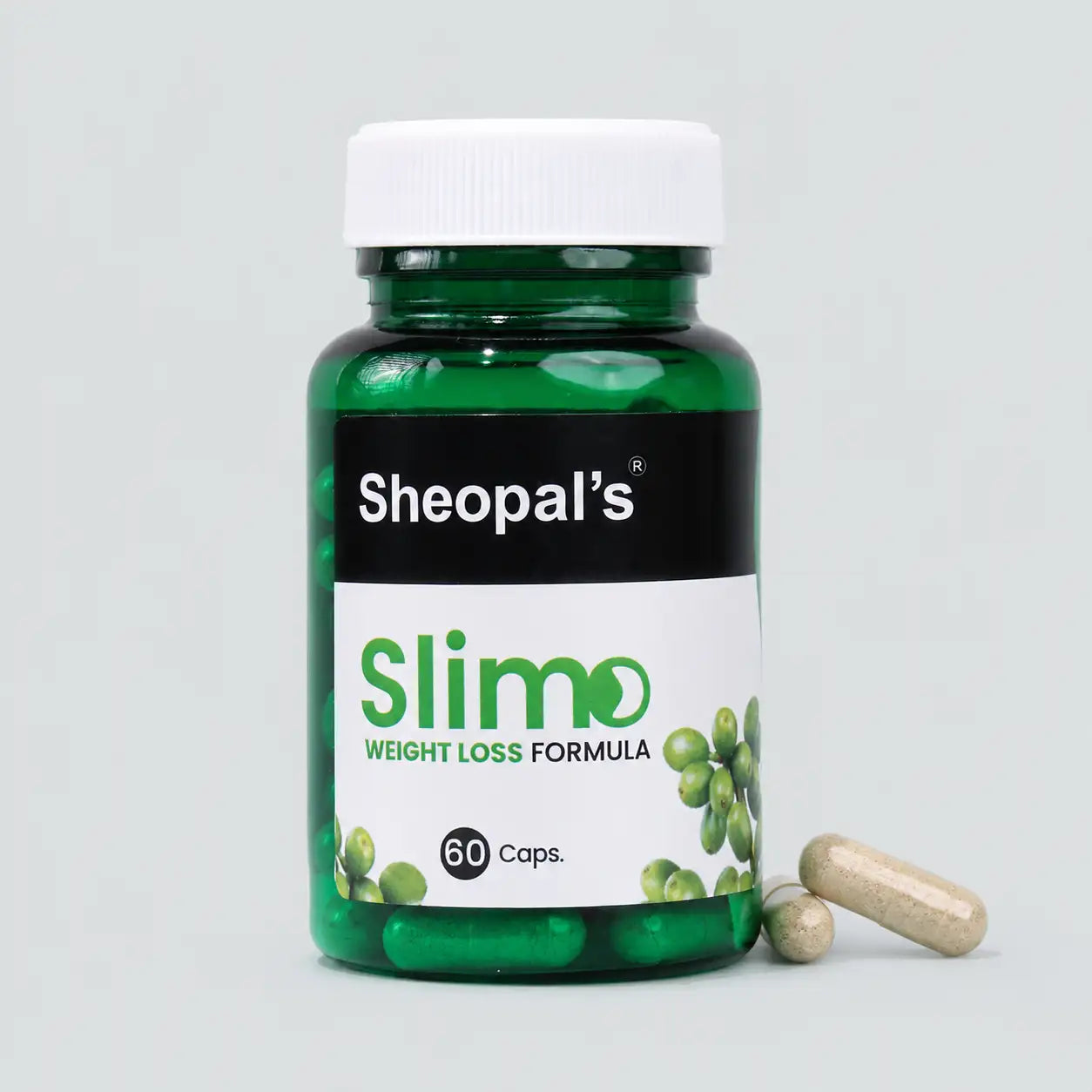 Sheopal’s Slimo Capsules | Daily Weight Wellness Support | 60 Capsules