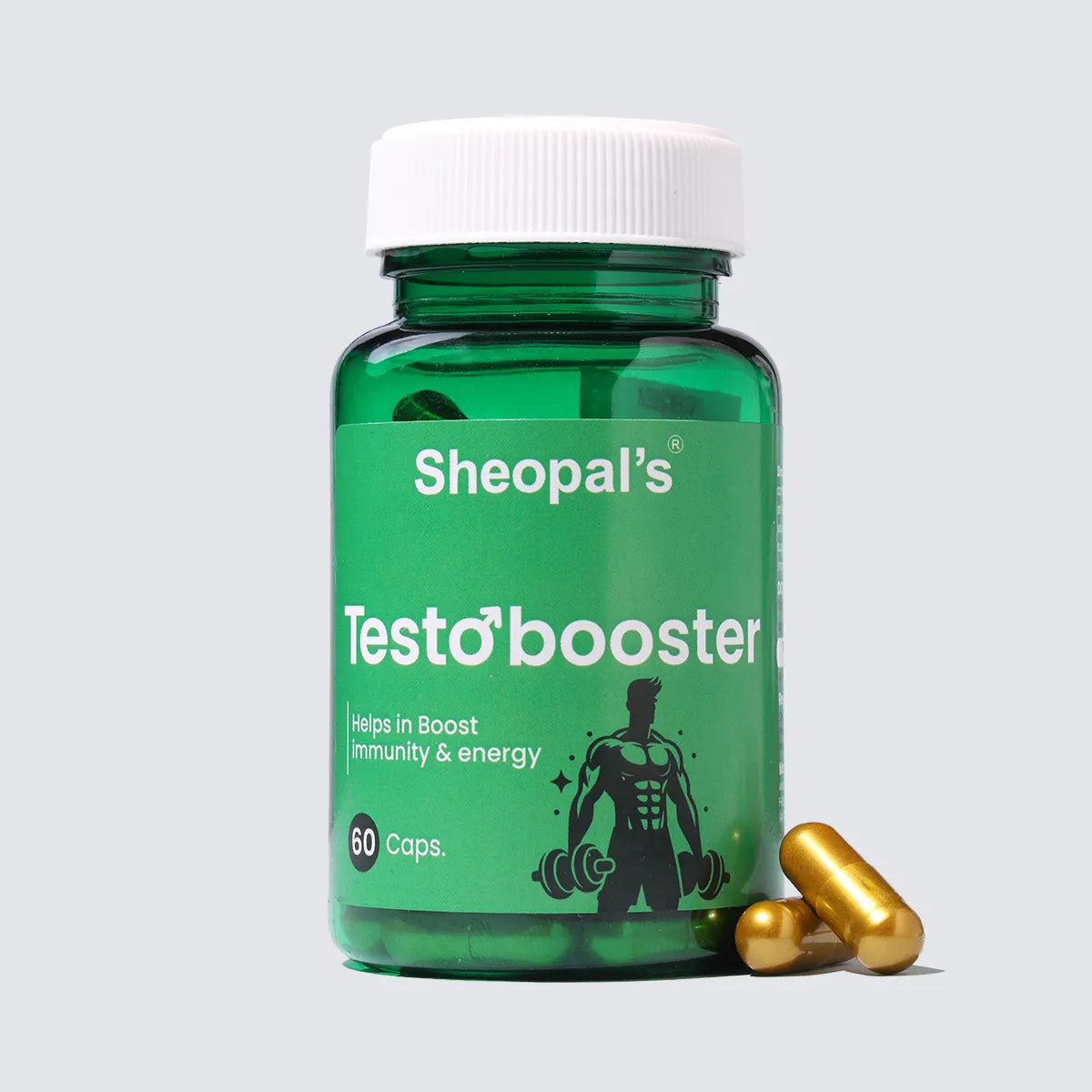 Sheopal's Testo Booster Capsules – Energy, Stamina & Strength Support