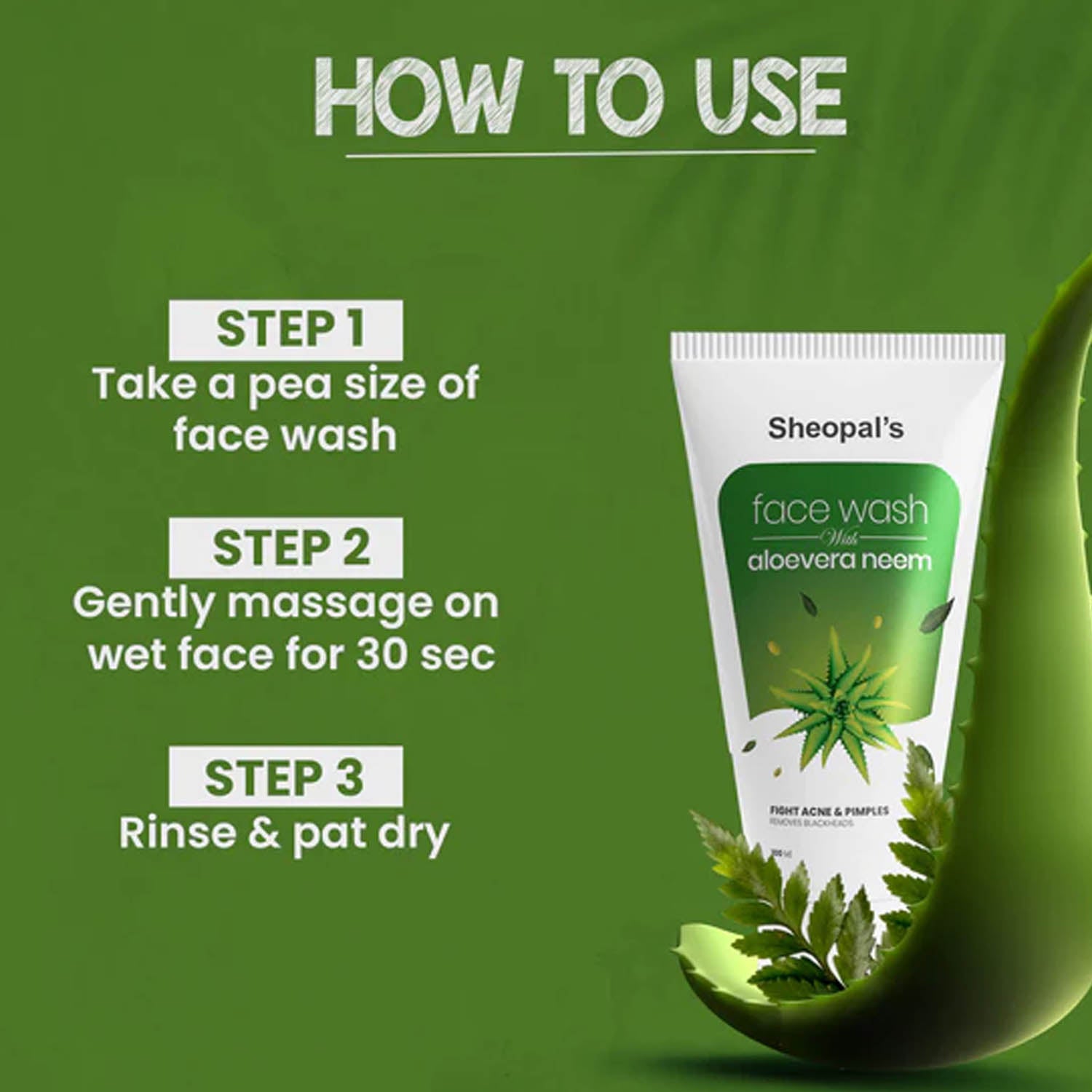 Aloevera  Face Wash For dry skin