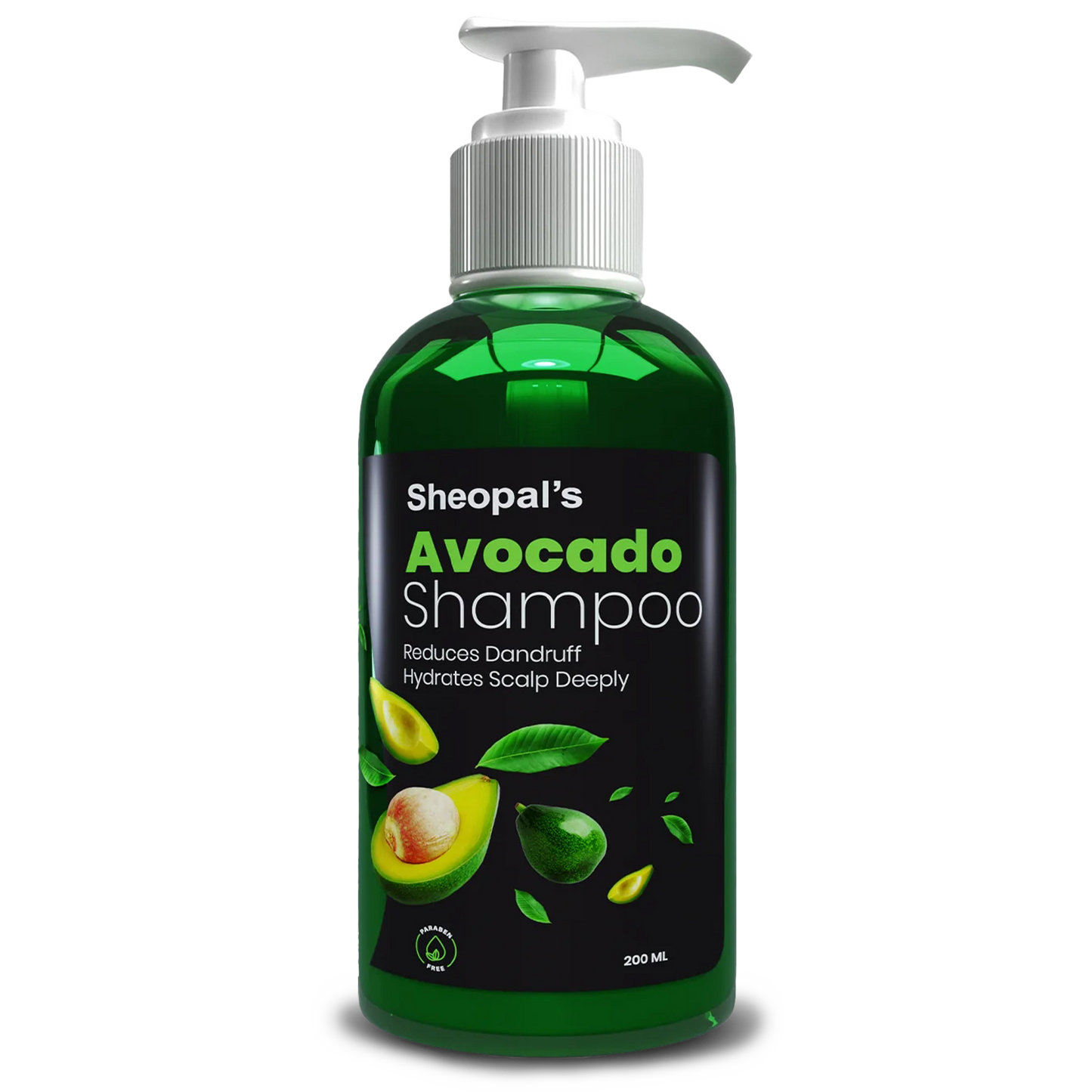 Avocado Shampoo To Reduce Frizz & Dandruff