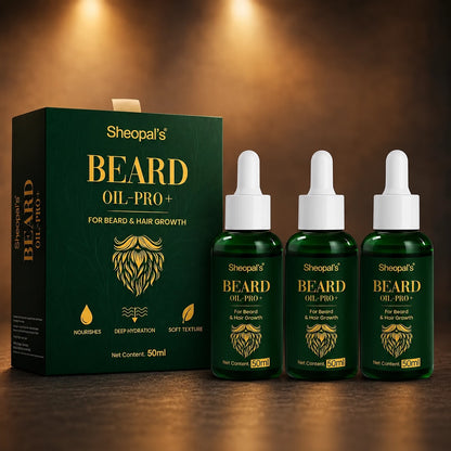 Beard Oil-Pro+ | Beard Nourishment & Healthy Beard Support | 50 ml