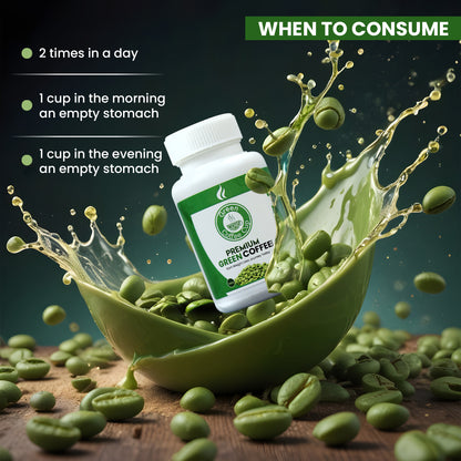 Green coffee beans dosage instructions