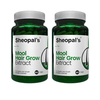 Mool Hair Grow Extract Capsule | Ayurvedic Hair Nourishment & Healthy Hair Support | 60 Caps