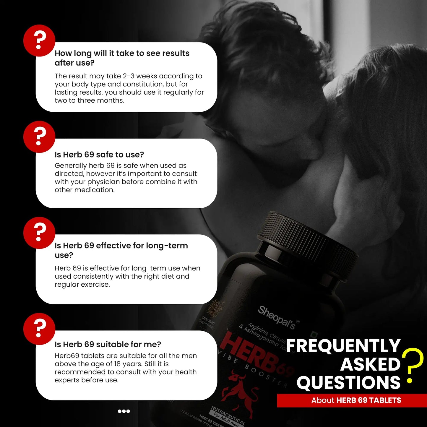 Herb69 Vibe Booster FAQs benefits safety usage questions