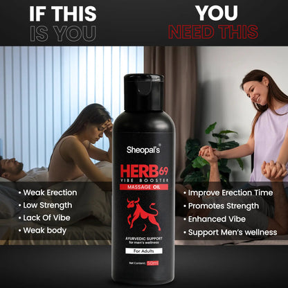 Herb69 Tablet and Herb69 Oil Combo