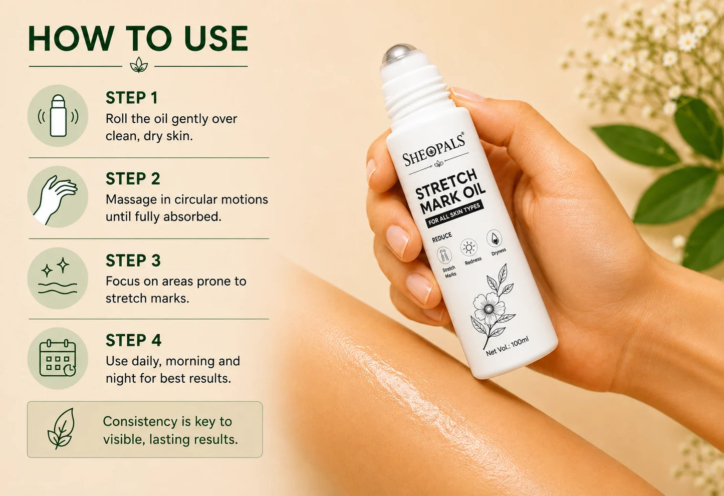 Sheopal's Stretch Mark Oil | 100ml