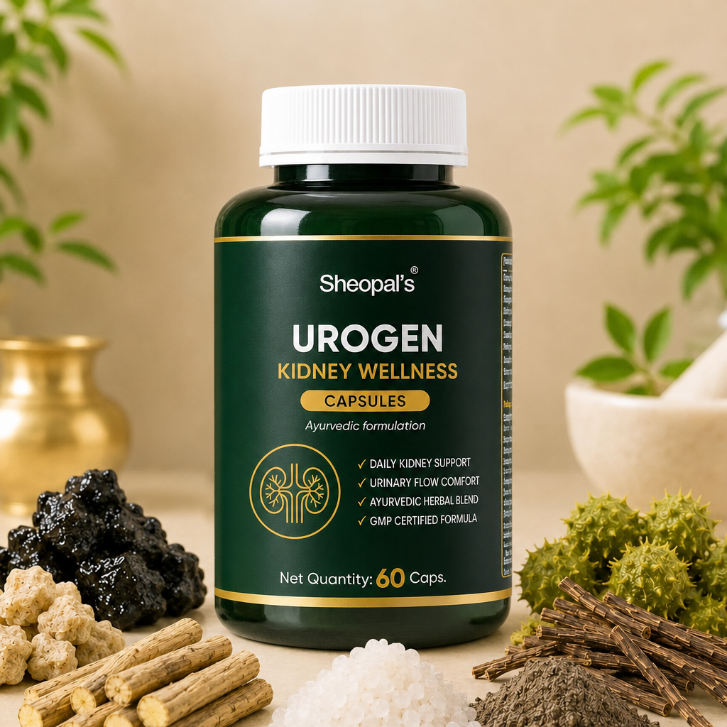 Urogen Capsules with Ayurvedic herbal ingredients