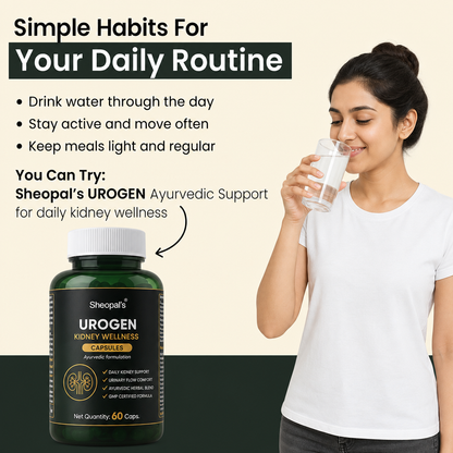 Urogen Capsules simple habits for your daily routine