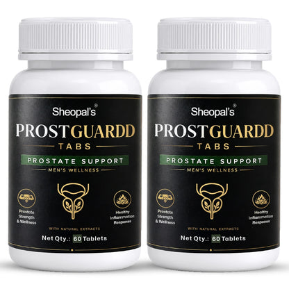 Sheopal’s ProstGuardd Tablets | Ayurvedic Support for Prostate Health | 60 Tablets