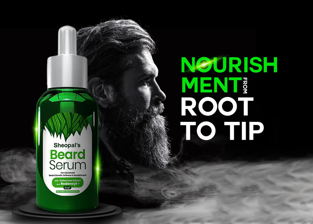 India's first non-sticky beard serum, powered by advanced actives