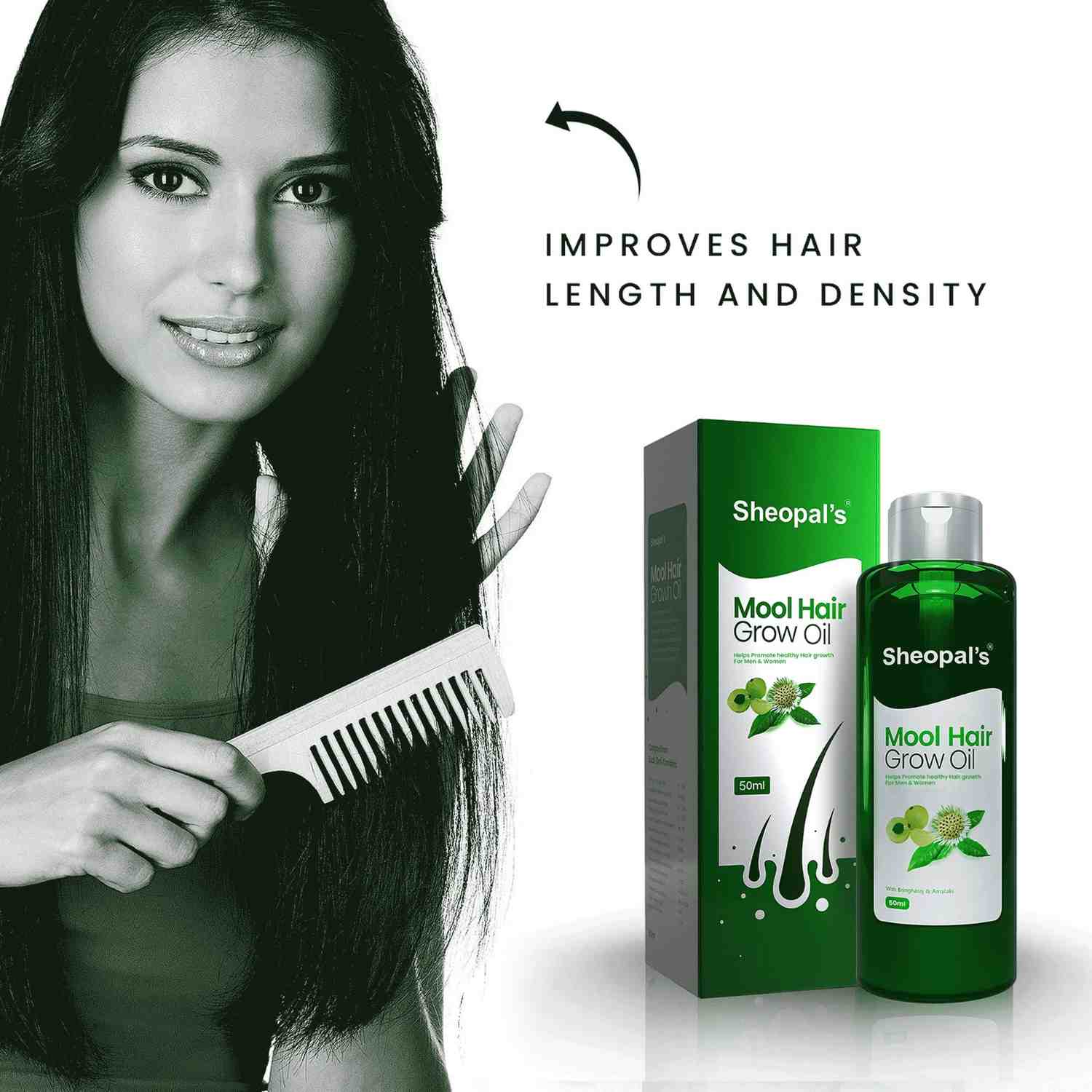 Mool Hair Grow Oil Best Ayurvedic Solution Sheopals