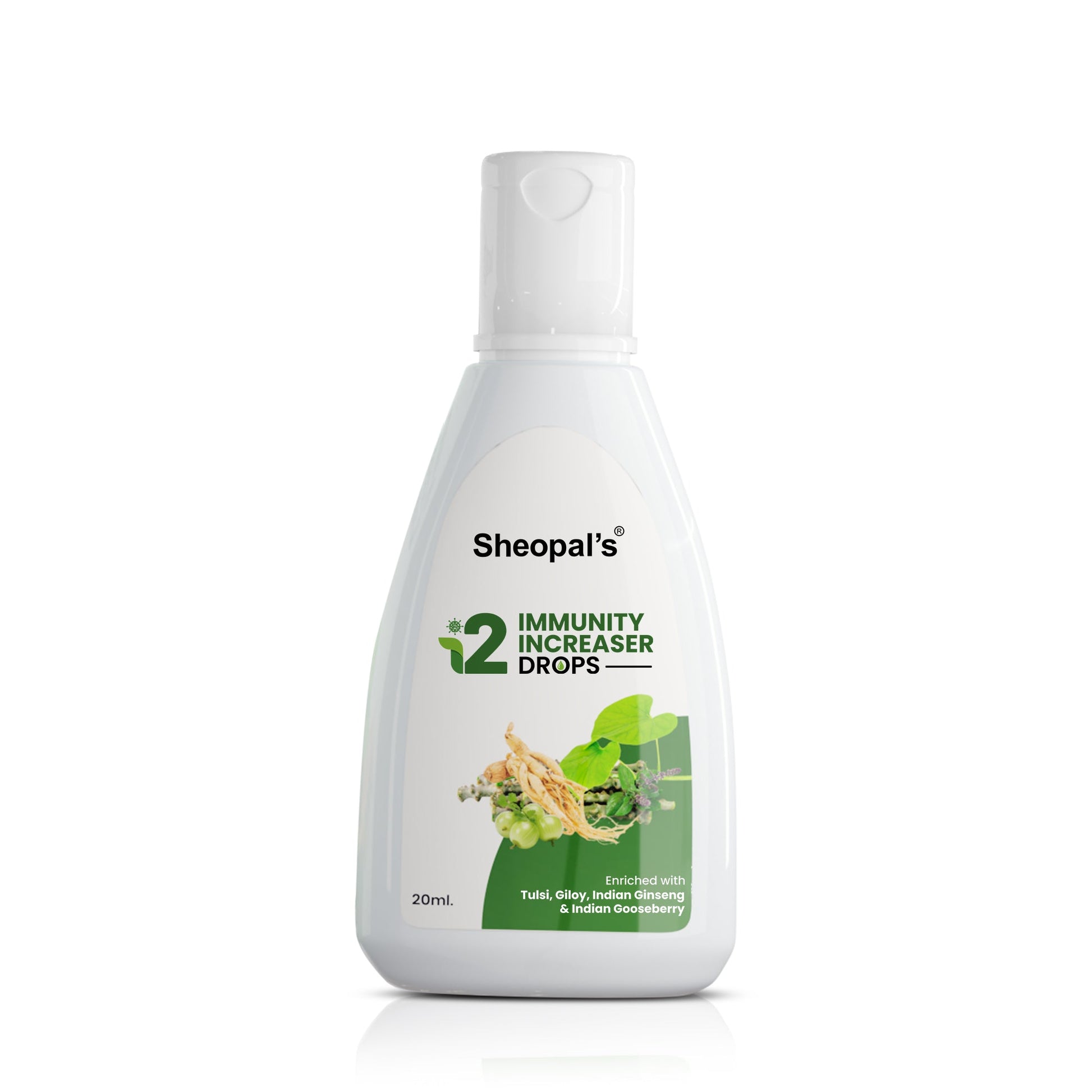 Sheopals I2 immunity booster drops bottle