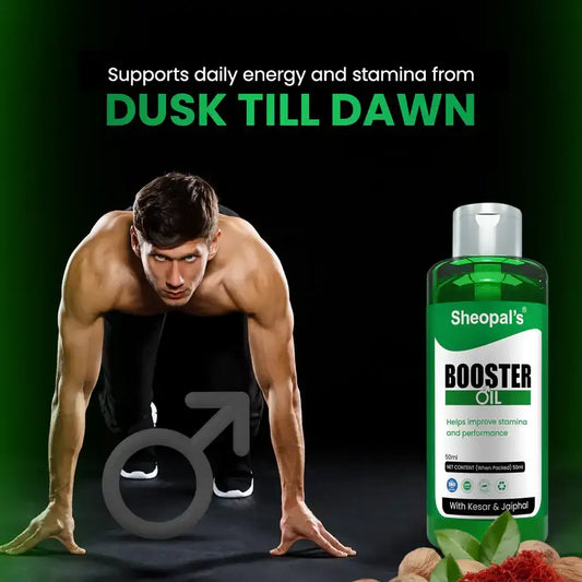 Booster Oil: For Men’s Stamina and Performance Sheopals