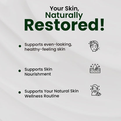 Sheopal's Vitiloma Combo | Ayurvedic Skin Wellness Lotion + Capsules