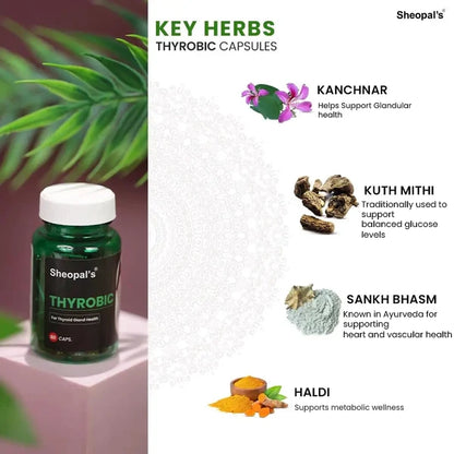 Sheopal’s Thyrobic Capsule | Support Glandular Health